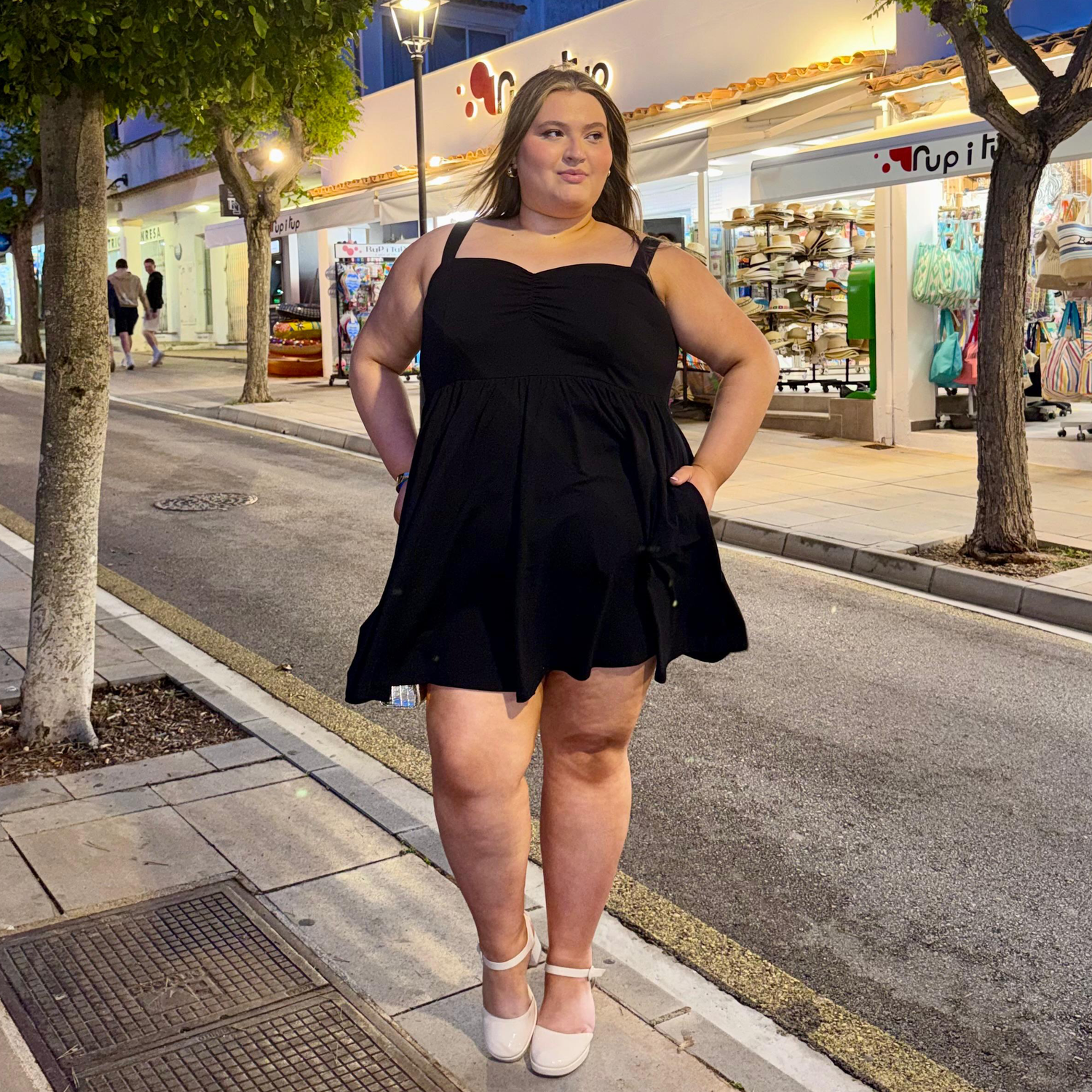Black Sweetheart Fit & Flare Dress | Sizes 0-34 | Snag Snag US Black Sweetheart Fit & Flare Dress | Sizes 0-34 | Snag Snag US
