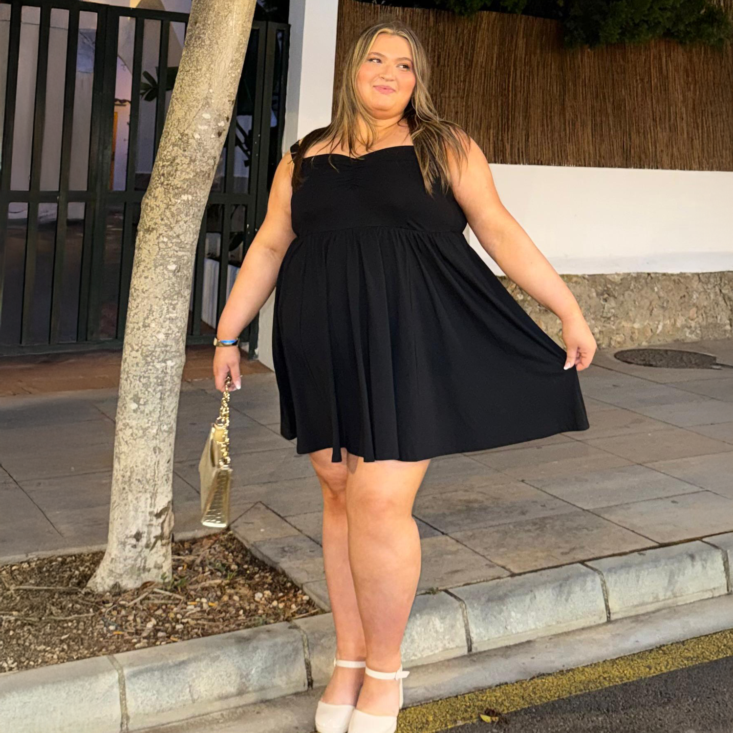 Black Sweetheart Fit & Flare Dress | Sizes 0-34