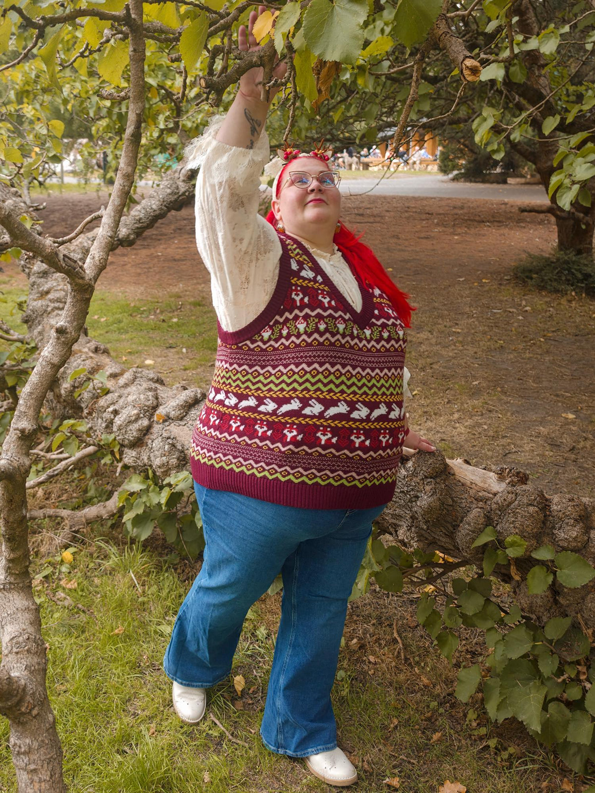 Fair Isle Vest - Woodland Adventure - Multi Color