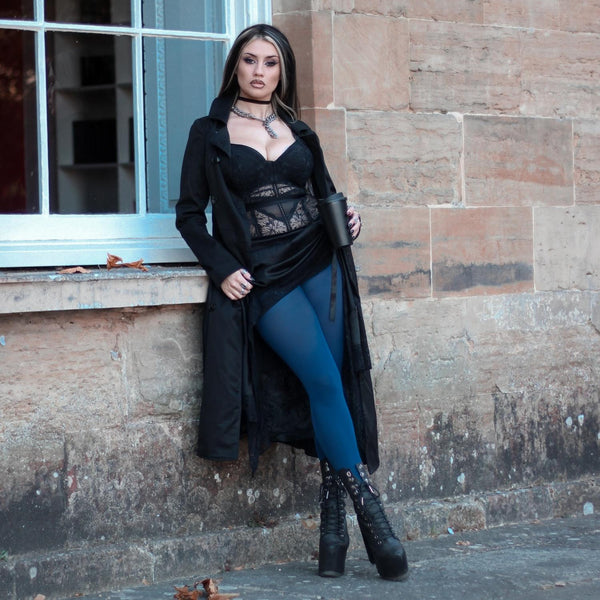 80 Denier Tights in Krakens Breath – Snag US