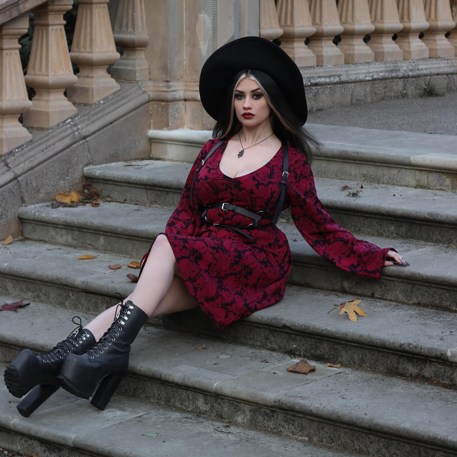 Danu Bell Sleeve Mini Dress