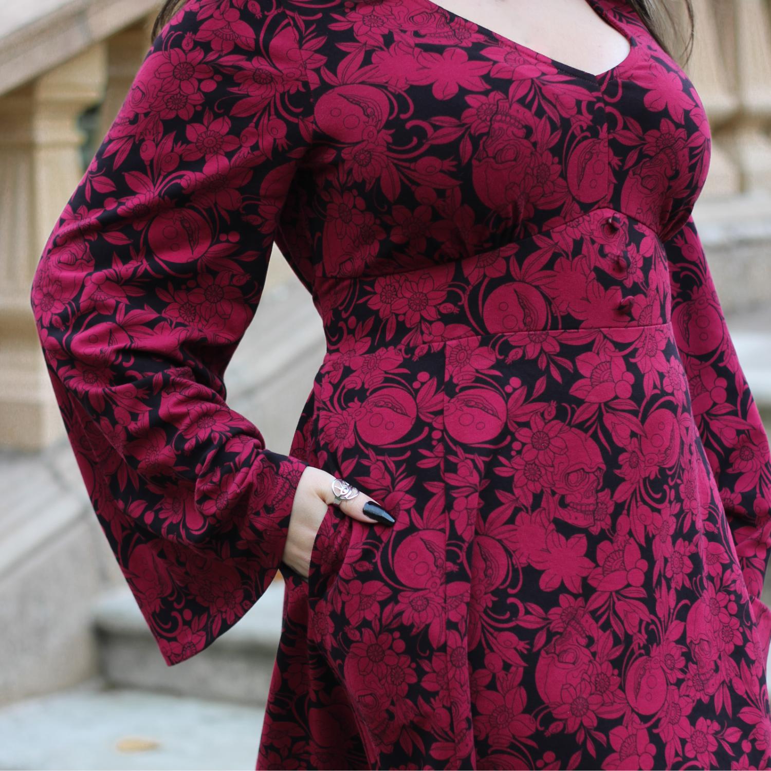 Danu Bell Sleeve Mini Dress