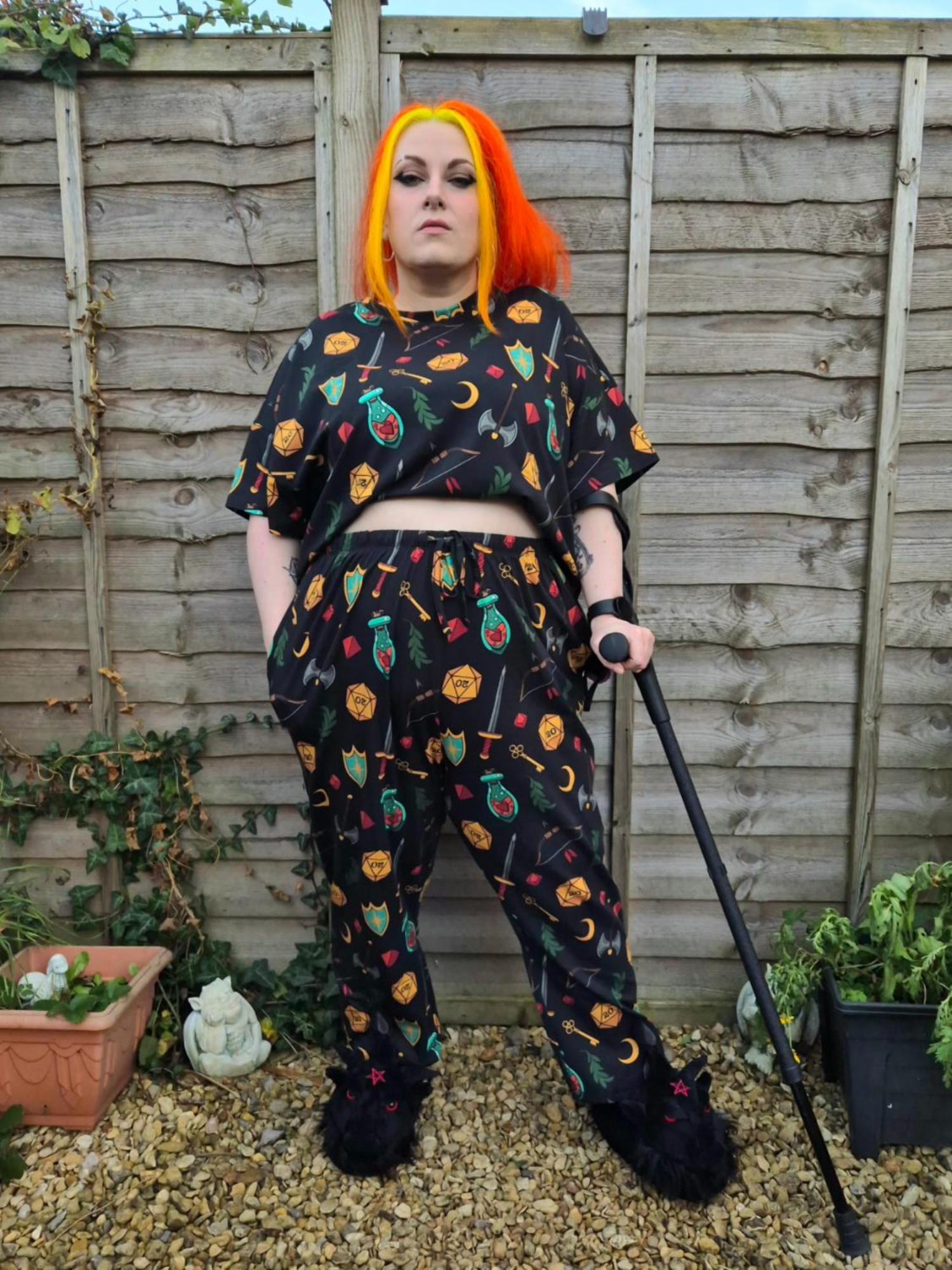 Organic Cotton PJ Boxy Tee - TTRPG