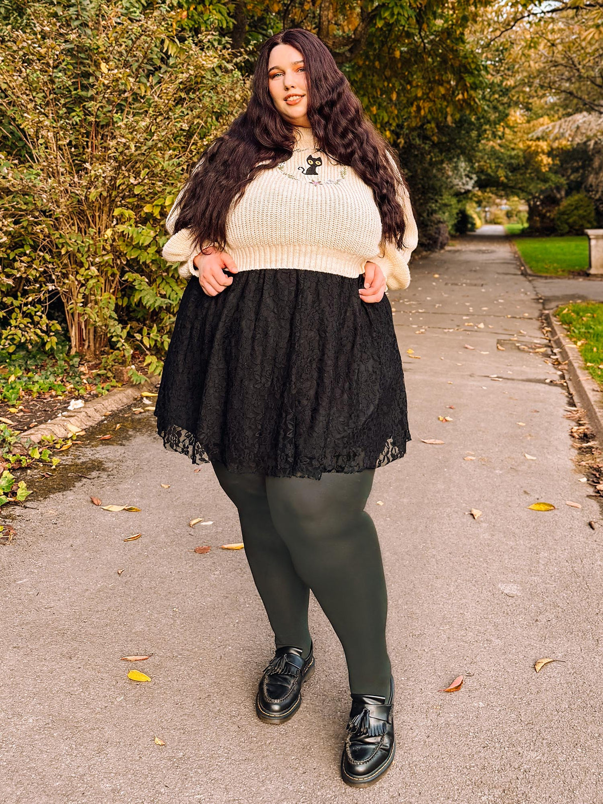 Super Opaque 120 Den Tights - Crocodile
