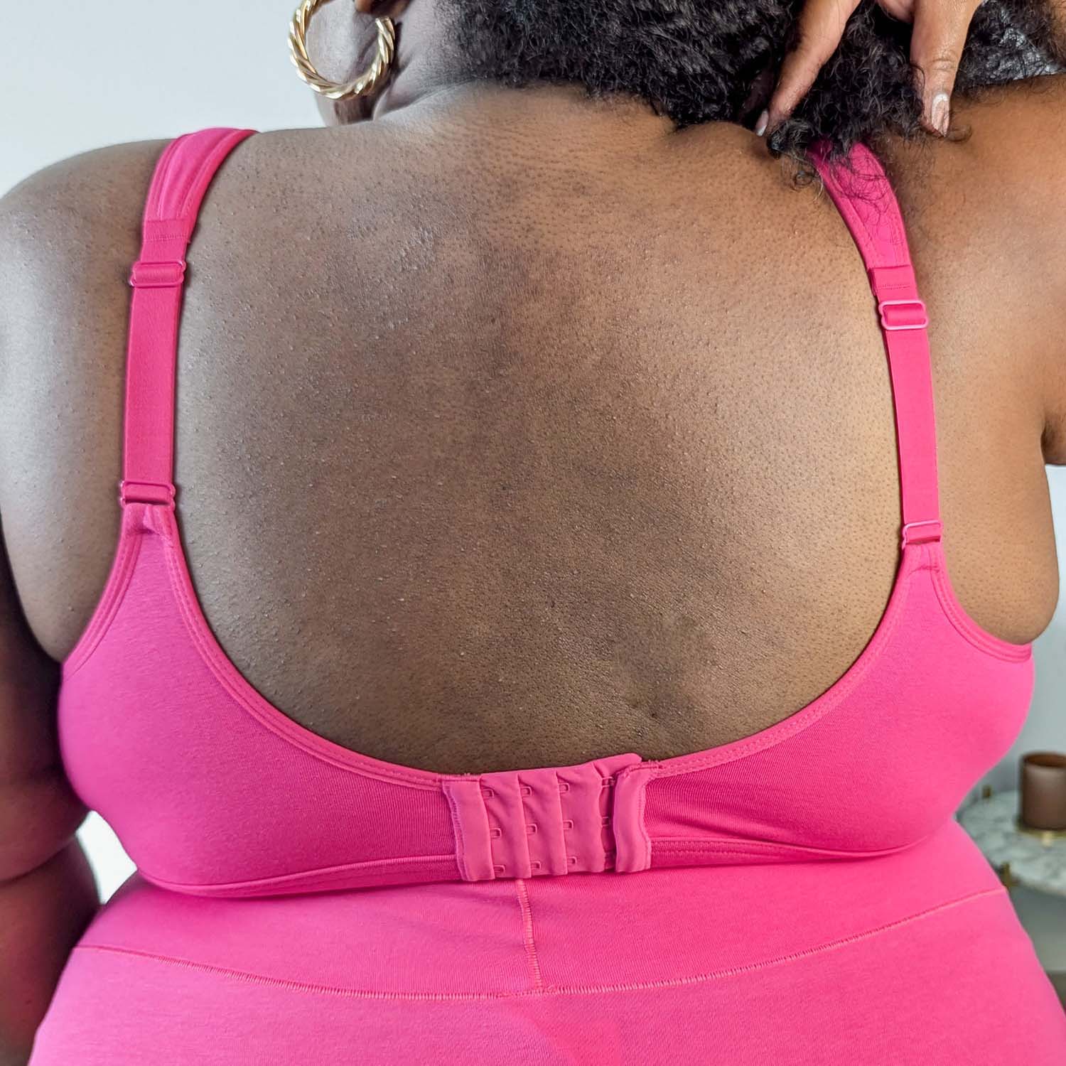 Organic Cotton Bra - Barbara Pink – Snag US