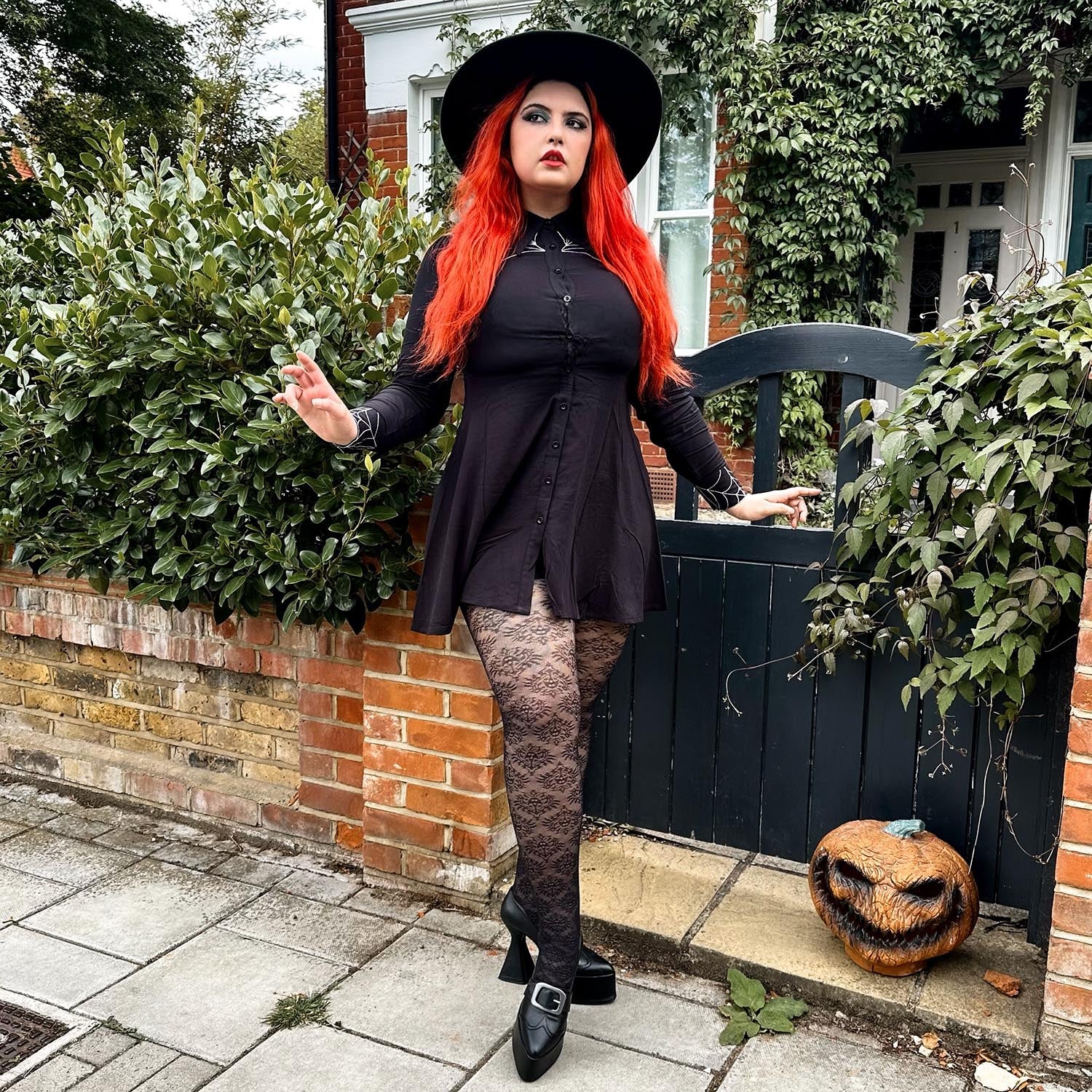 Phantom Veil Tights | Cute Ghost Halloween Tights | Snag – Snag US