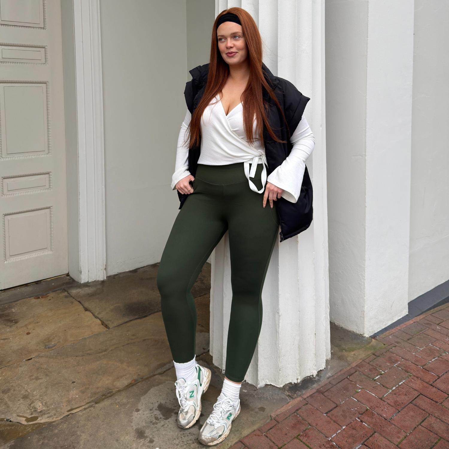 Squat Proof Leggings - Secret Garden