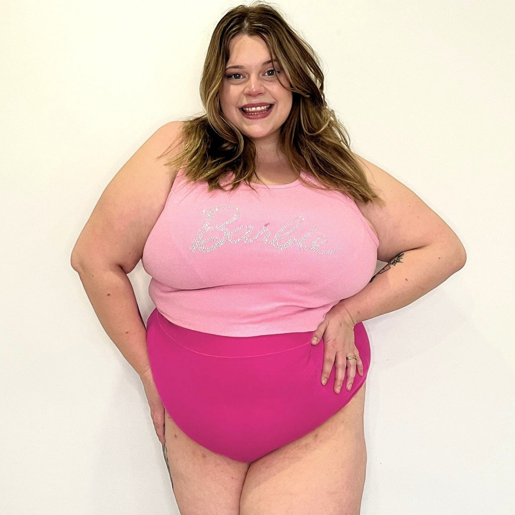 Super High Waist Panties in Barbara Pink - Snag – Snag US