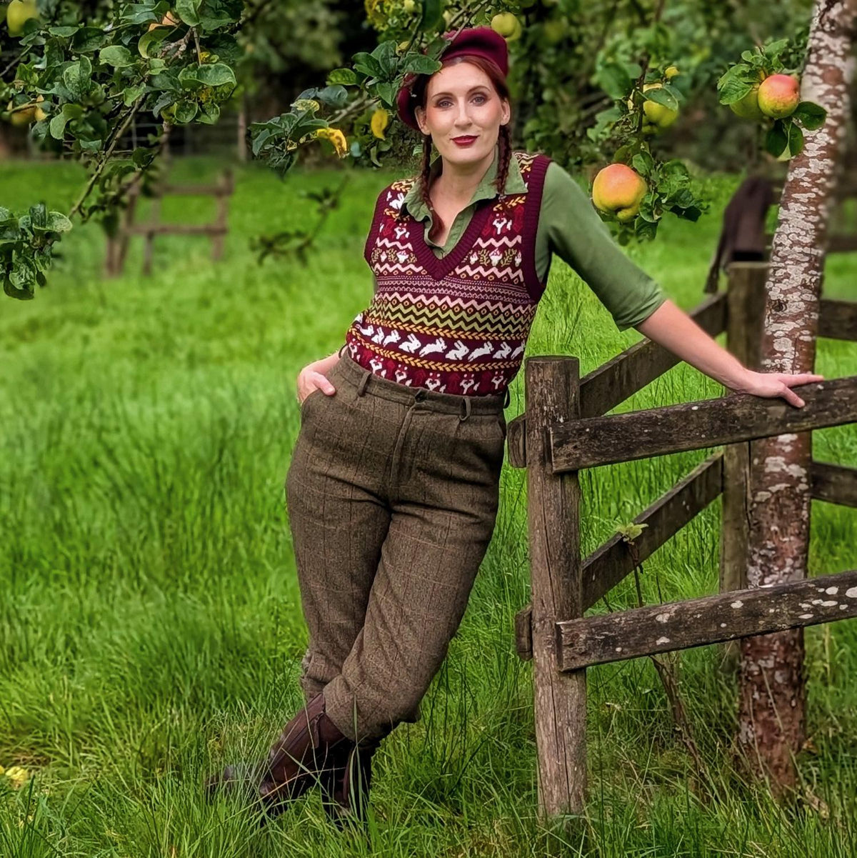Fair Isle Vest - Woodland Adventure - Multi Color