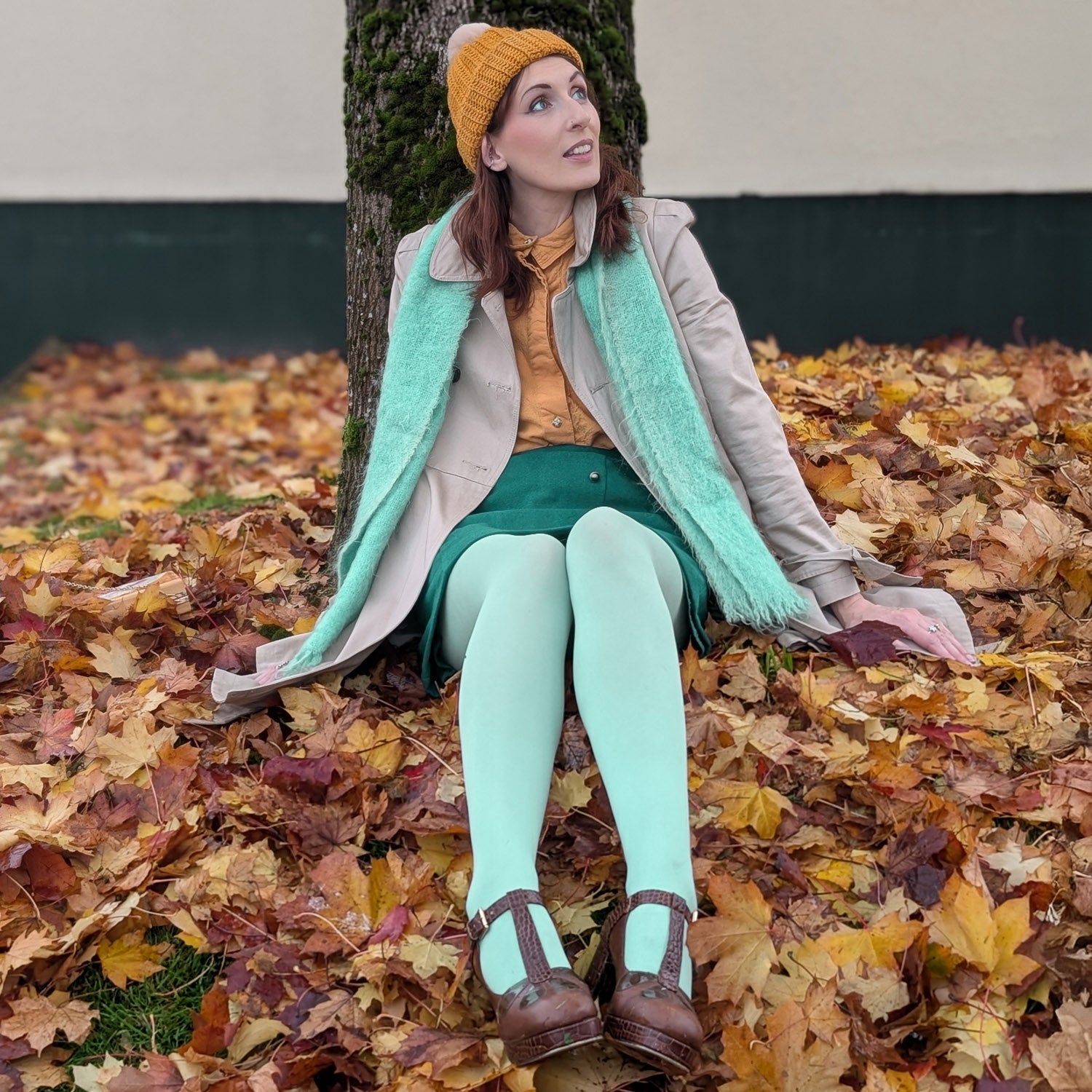 Super Opaque 120 Denier Tights - Chalcedony