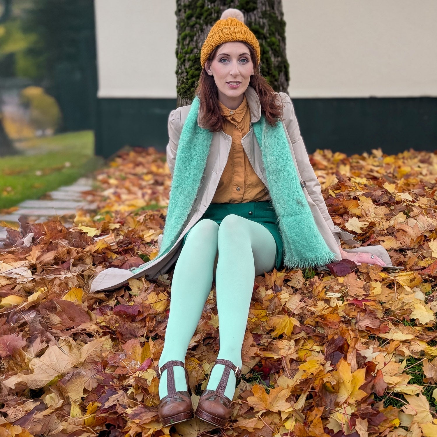 Super Opaque 120 Denier Tights - Chalcedony