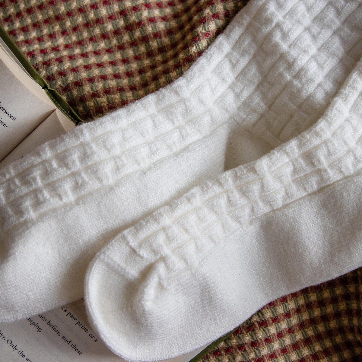 Everyday Crew Socks - White