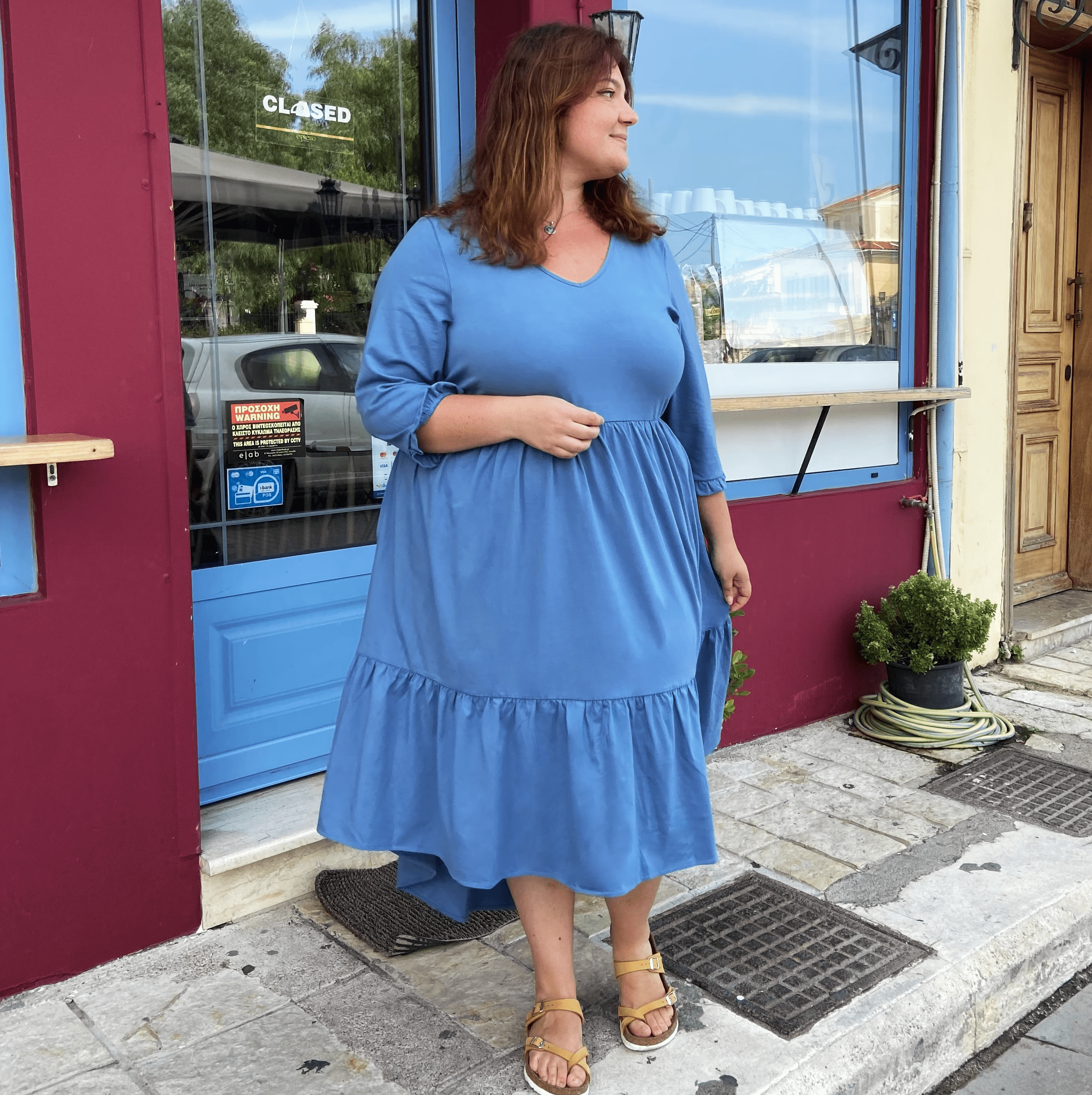 Pastel Dreams Striped Colorblock Midi Dress – Ivy & Olive Boutique