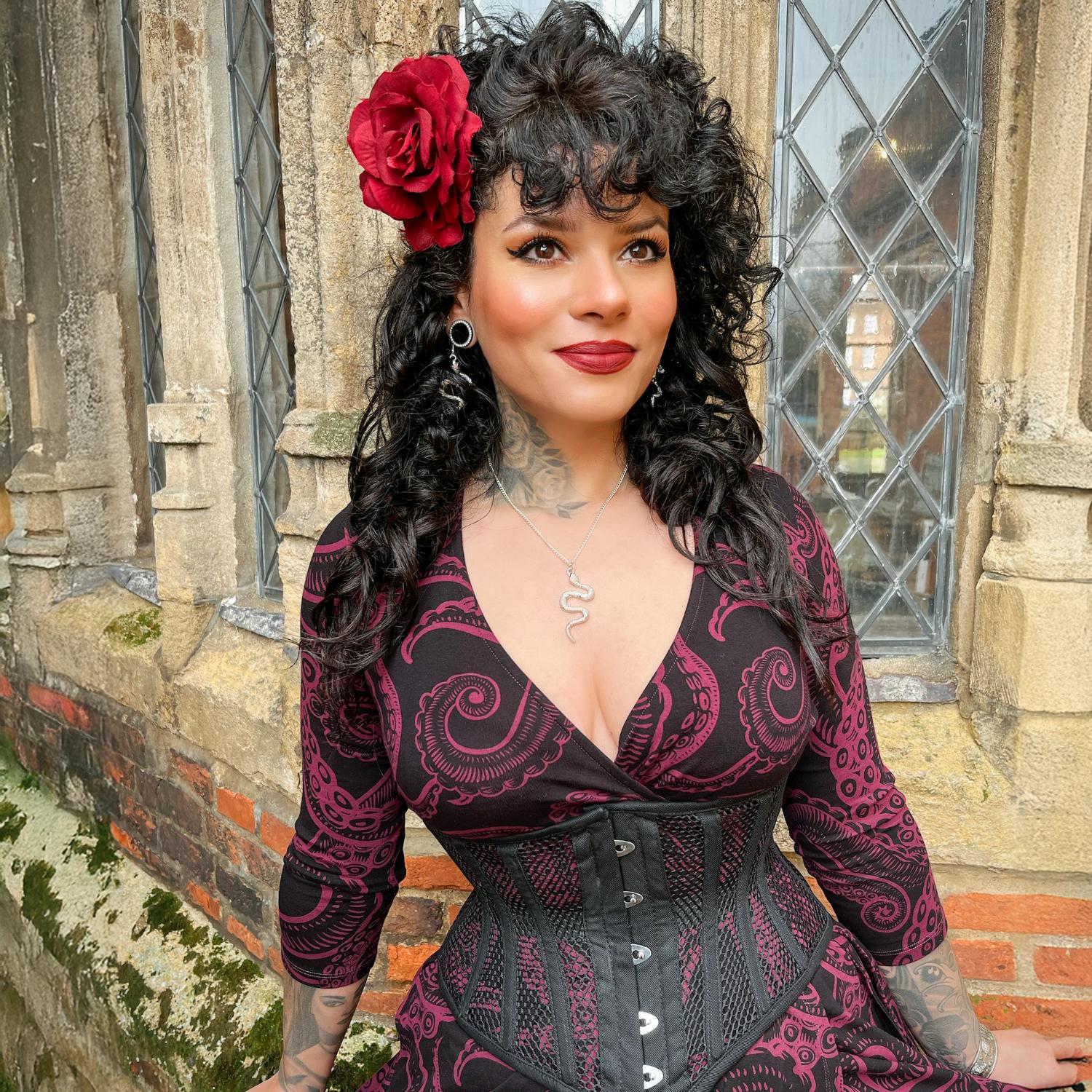 Wrap Dress - Kraken's Embrace