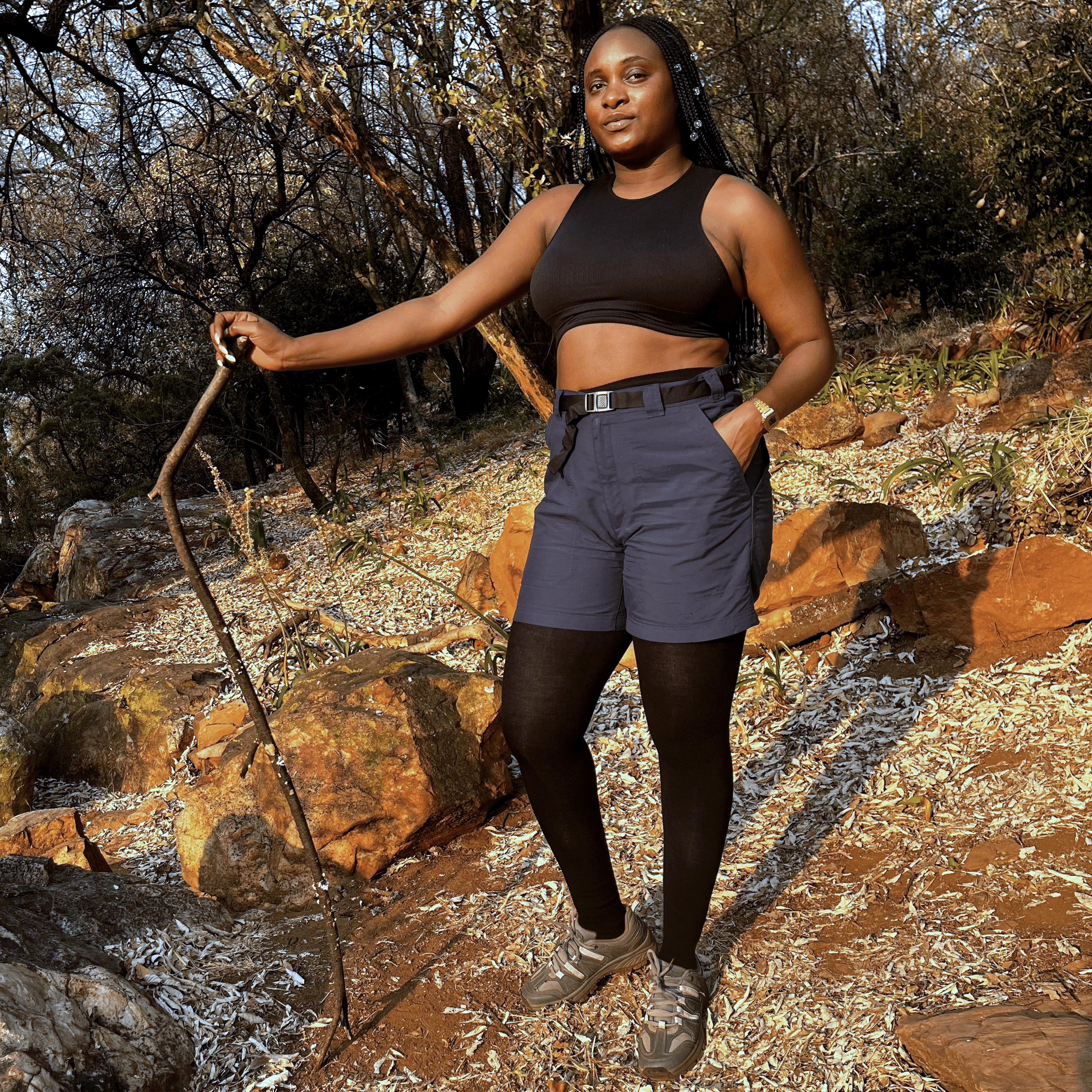 Merino Wool Tights Black Snag Snag US