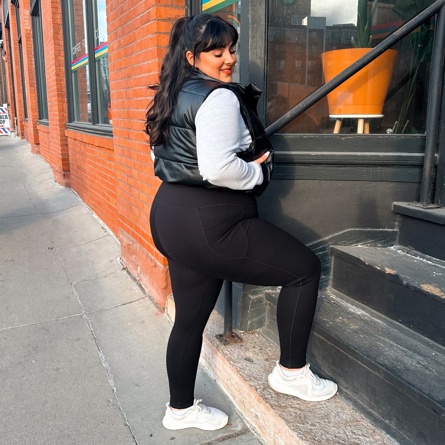 Squat Proof Long Leggings in Black Snag – Snag US