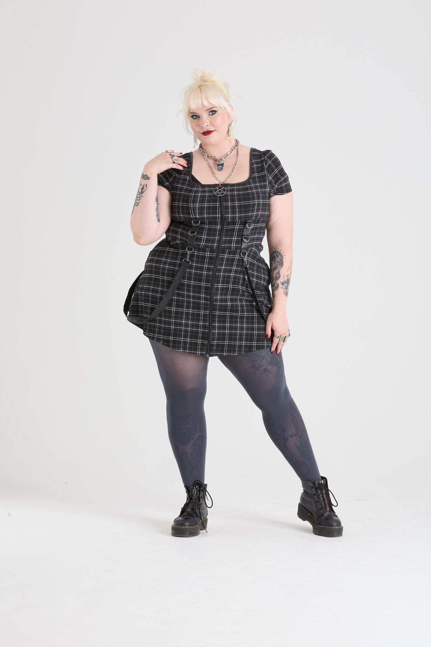 Opaque Tights - Slate - Snag – Snag US