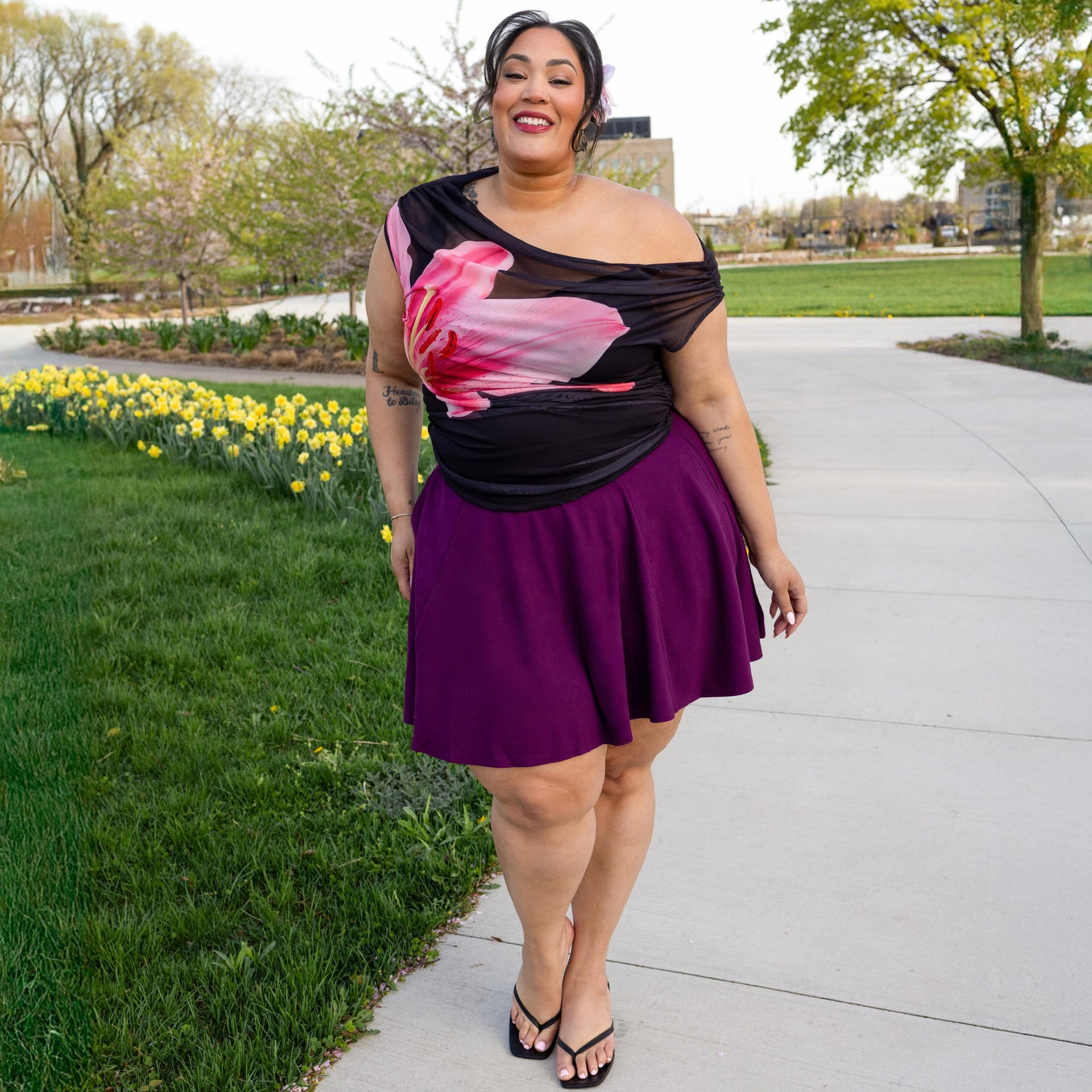Mini-Flare Skirt