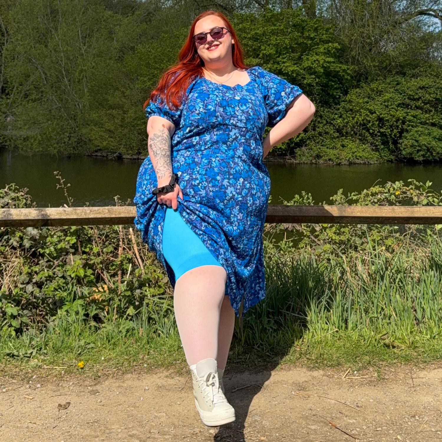 Stay Cool Chub Rub Shorts - Blue Curaçao