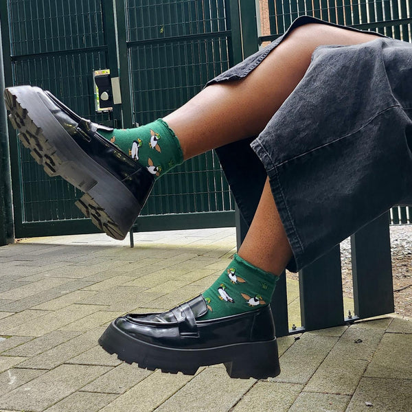 Waddle Squad Bamboo Socks | Sustainable Duck Print | Snag – Snag US