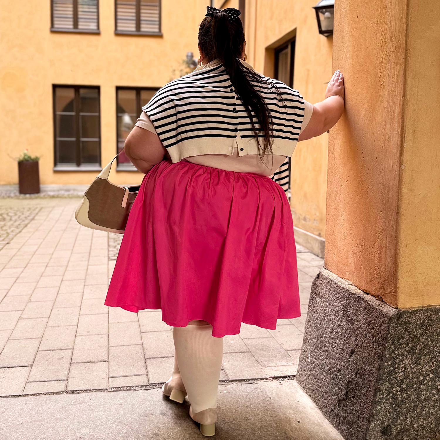 Mini Skirt Poplin - Bubblegum - Tights & Clothes In Sizes 1-34