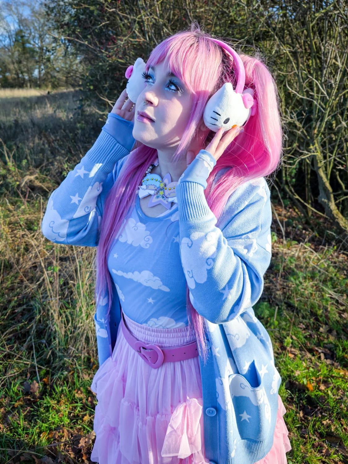 Cotton Rich Cardigan - Cloud