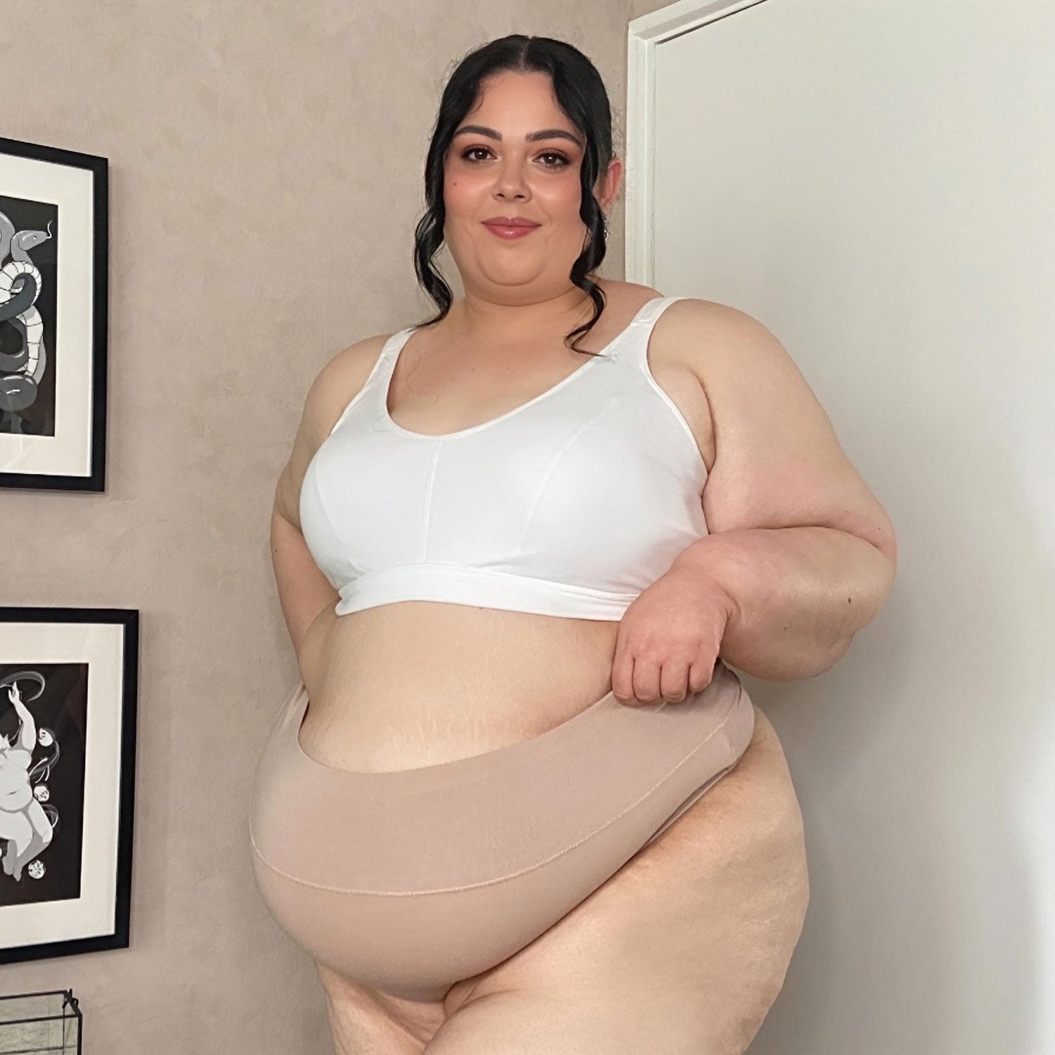 Organic Cotton Bra - White Sizes 0-34 – Snag US
