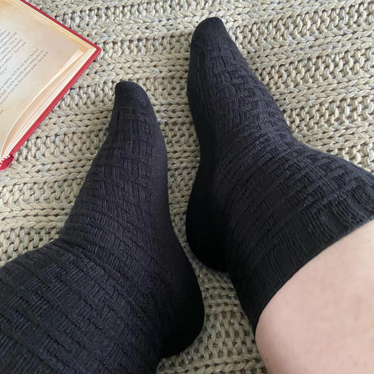 Everyday Crew Socks - Black