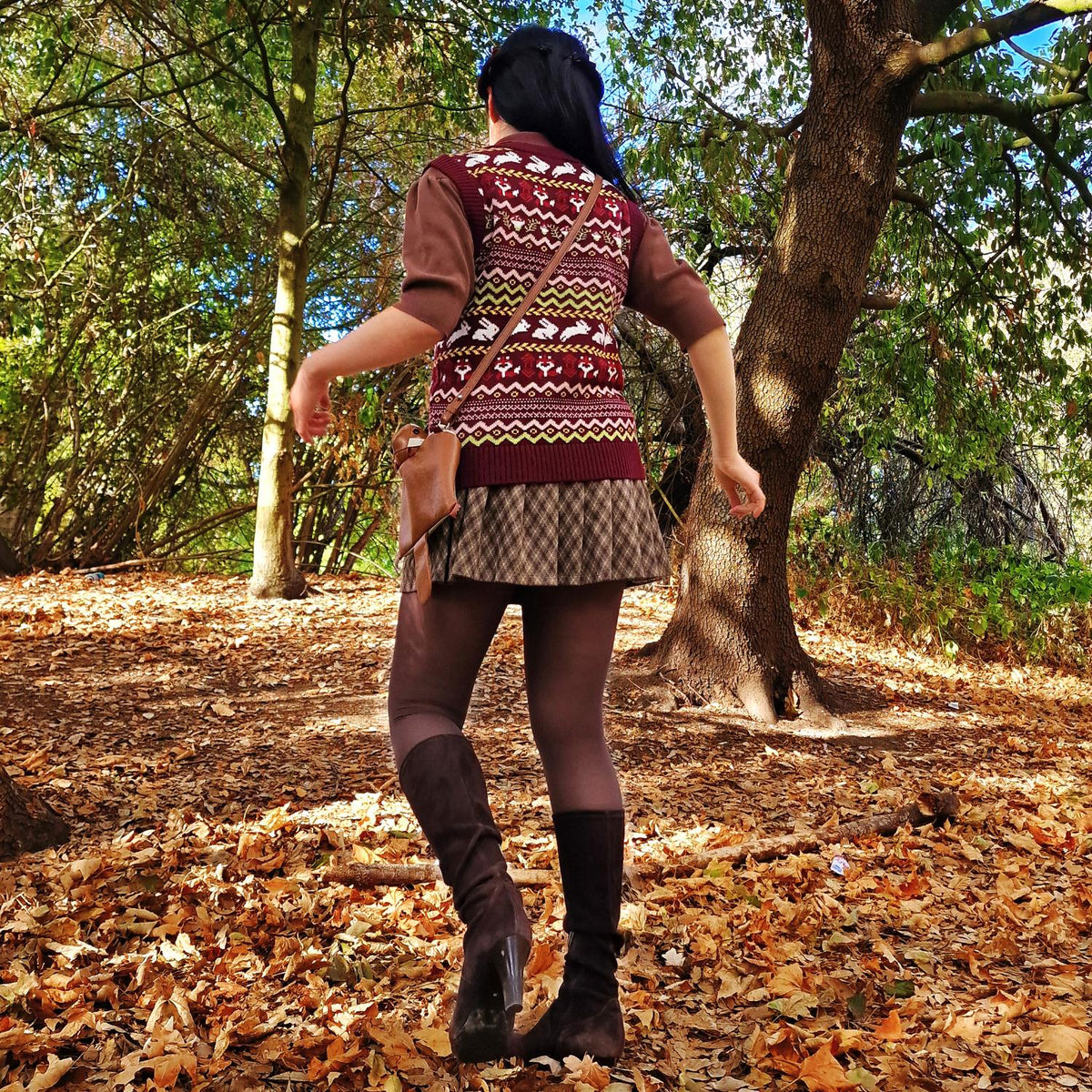 Fair Isle Vest - Woodland Adventure - Multi Color