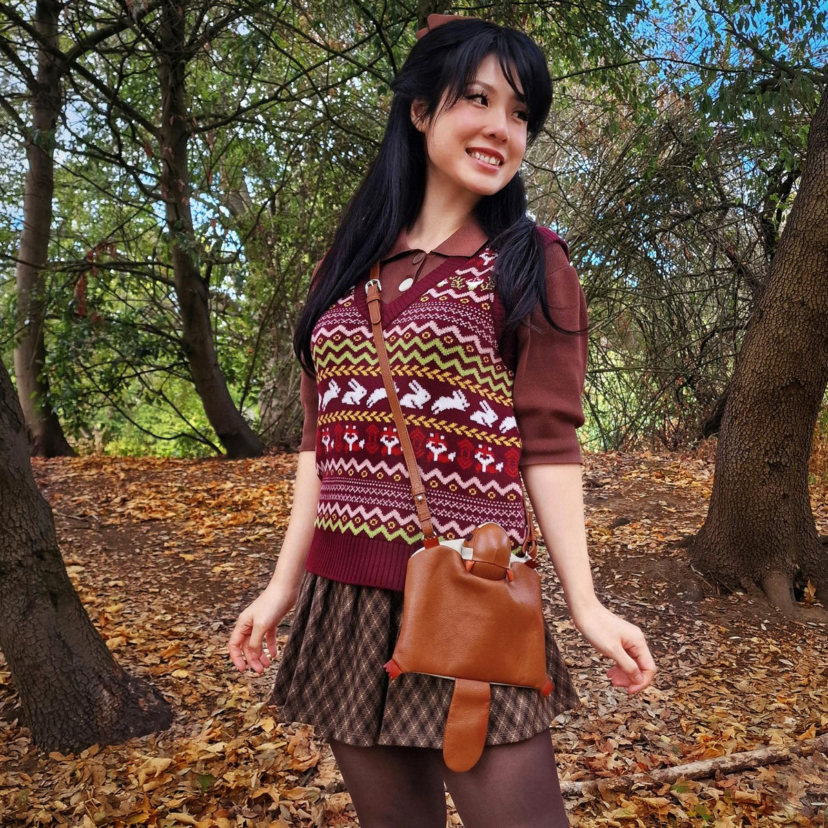 Fair Isle Vest - Woodland Adventure - Multi Color