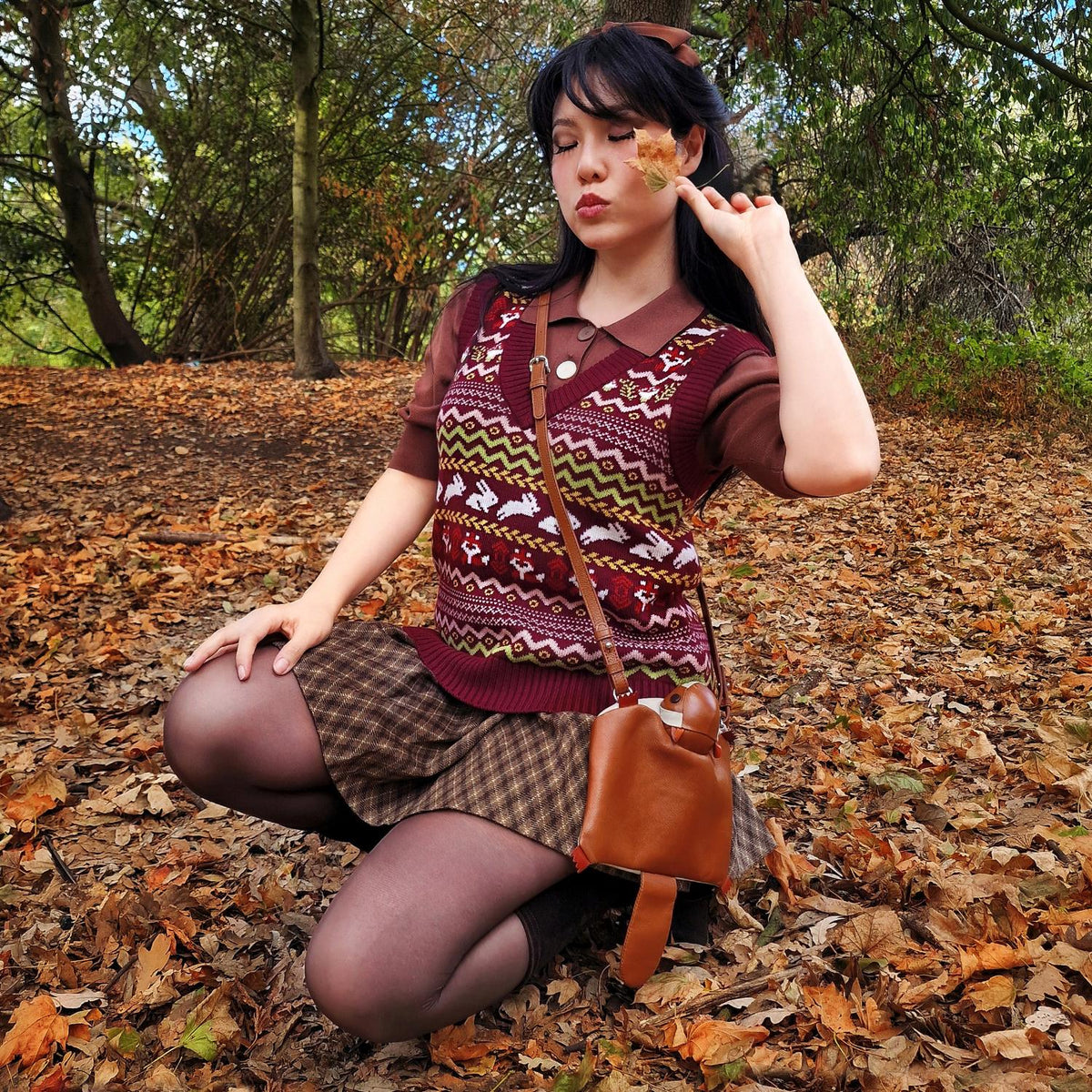 Fair Isle Vest - Woodland Adventure - Multi Color