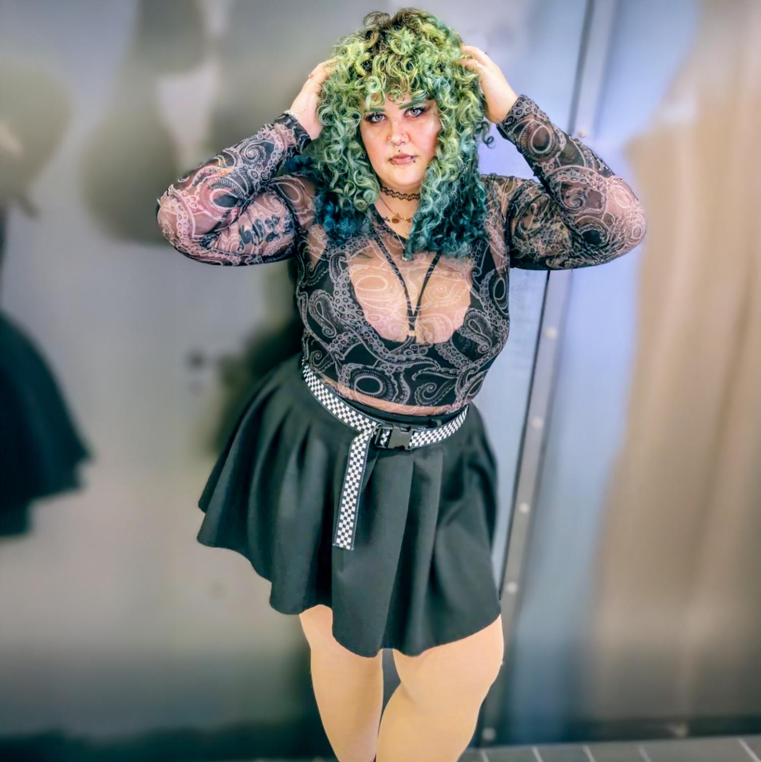 Kraken's Embrace Mesh Top | Goth Clothing | Snag – Snag US
