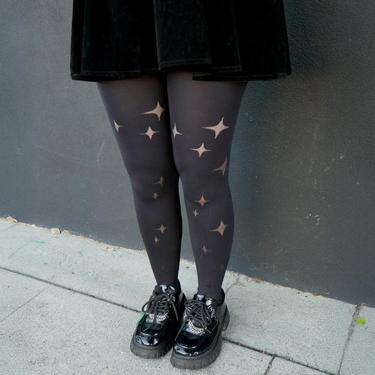 Nocturne Tights | Star Pattern Witchy Tights | Snag – Snag US