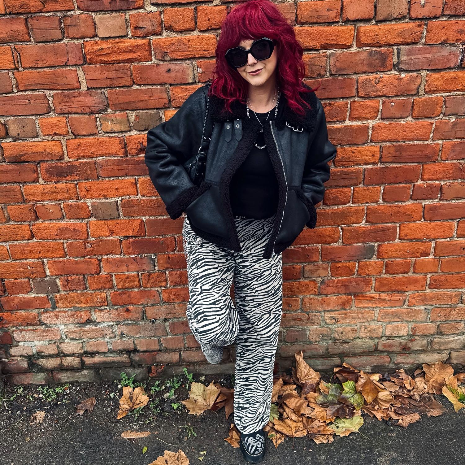Black Borg Aviator Jacket - Snuggly & Stylish Vegan Suede – Snag US