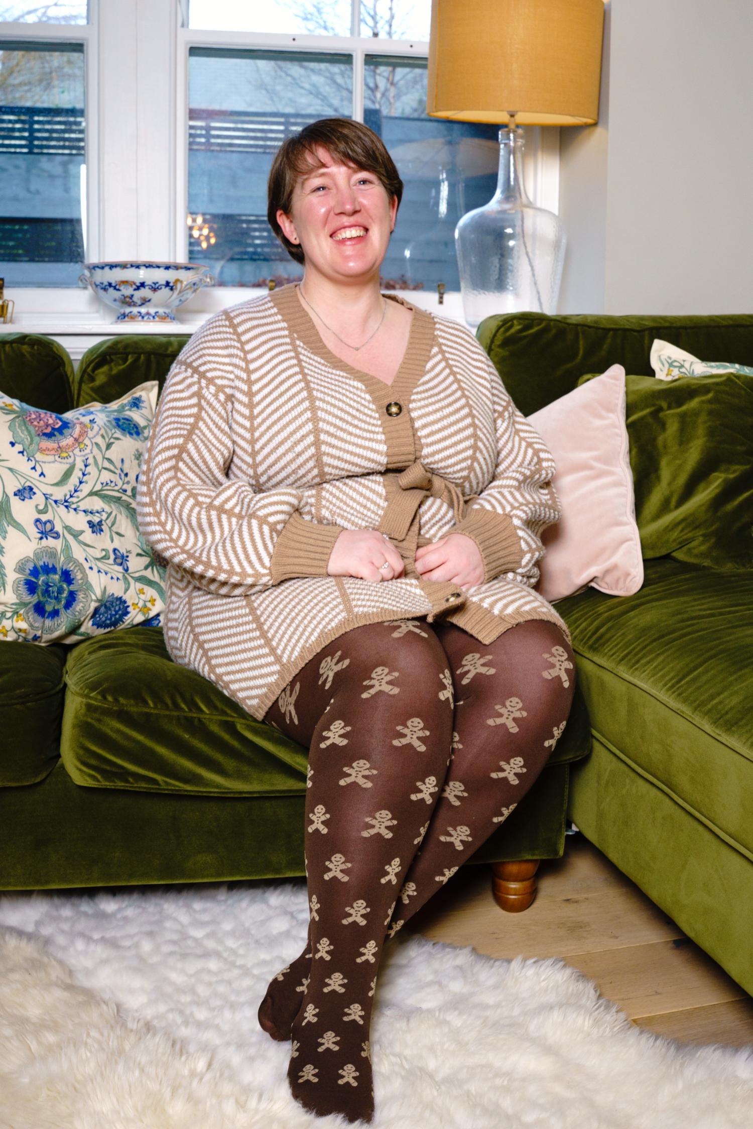 Can't Catch Me Gingerbread Tights | Snag – Snag US