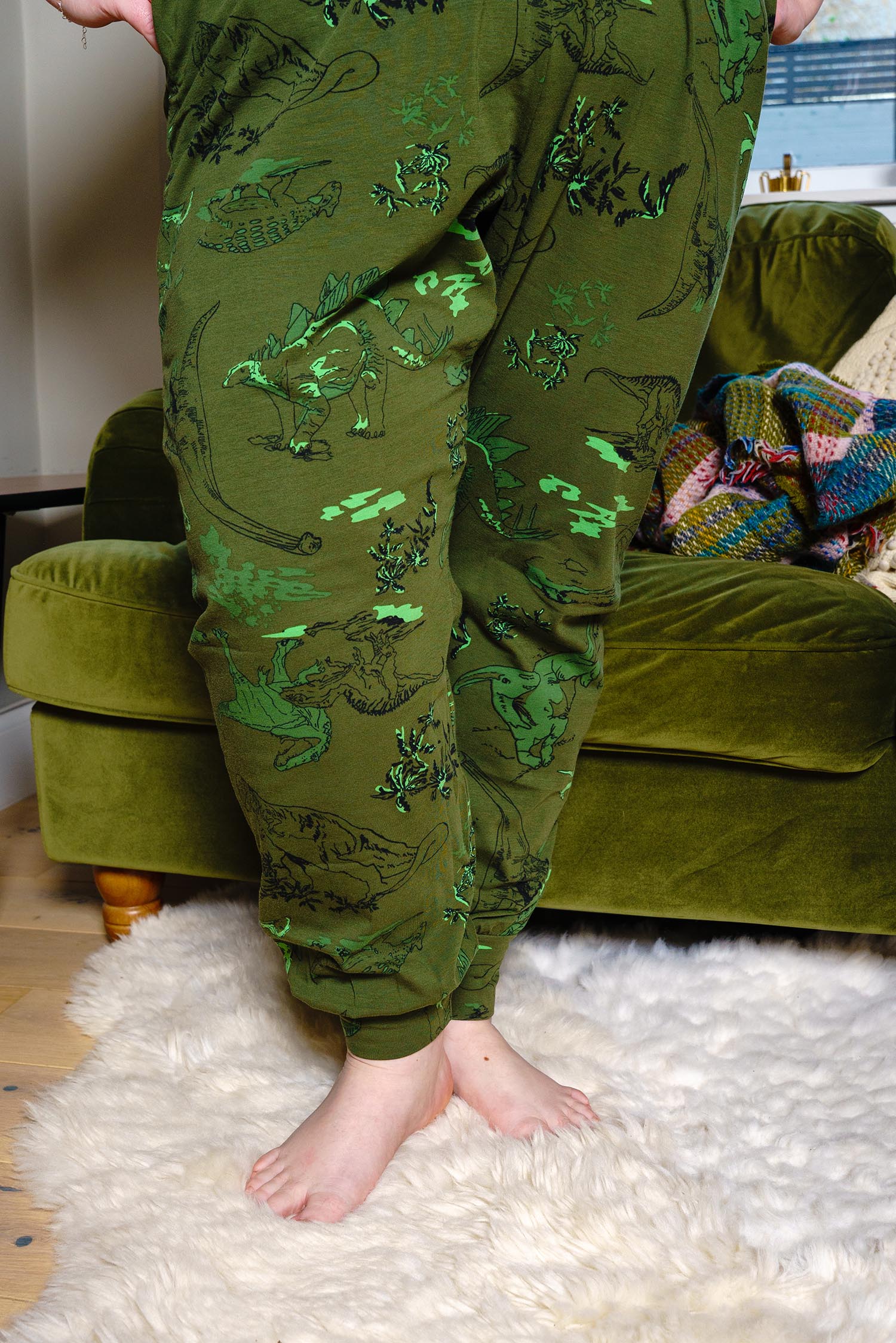 Organic Cotton PJ Bottoms - Dino