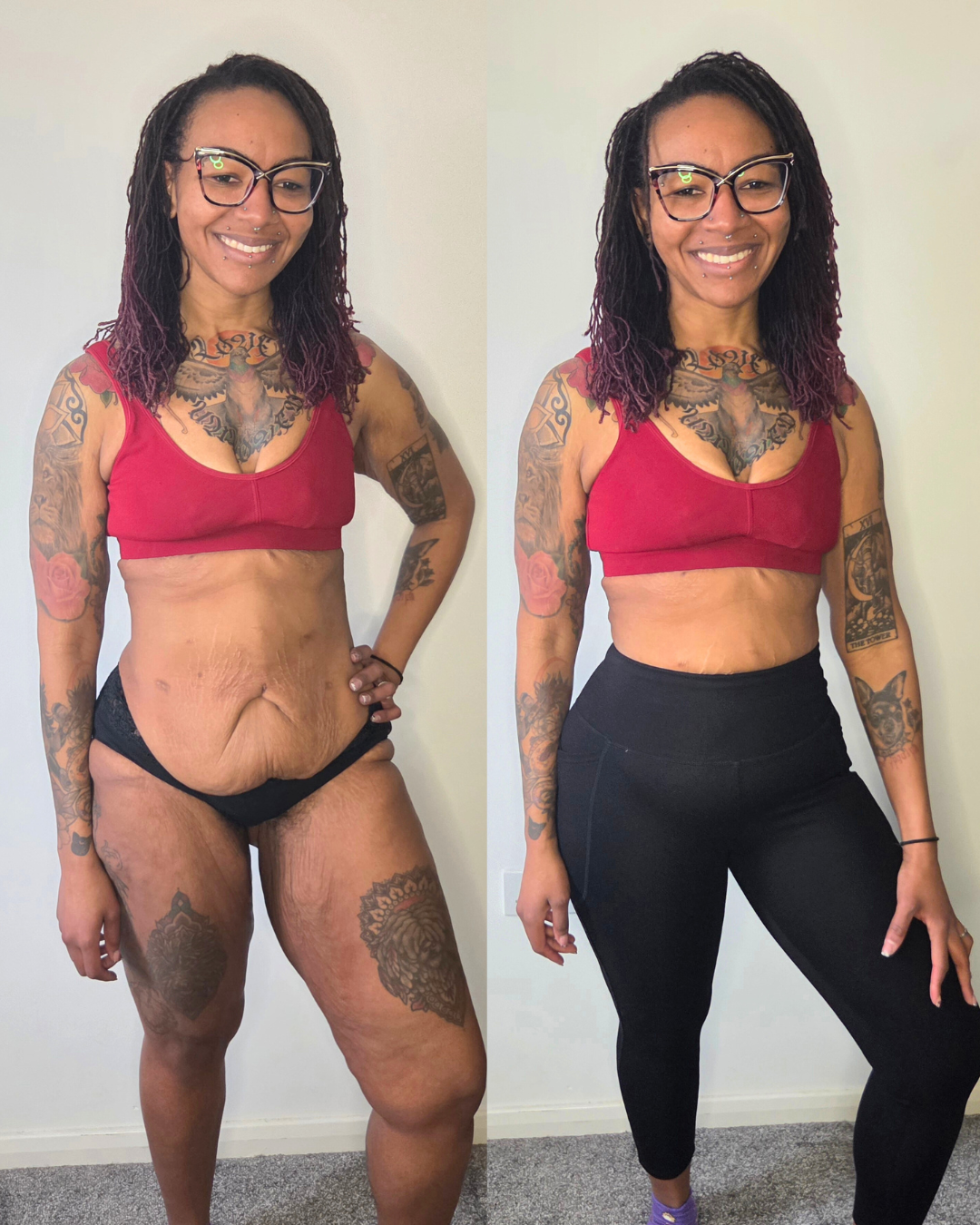 Short Squat Proof Leggings - Black (V2)