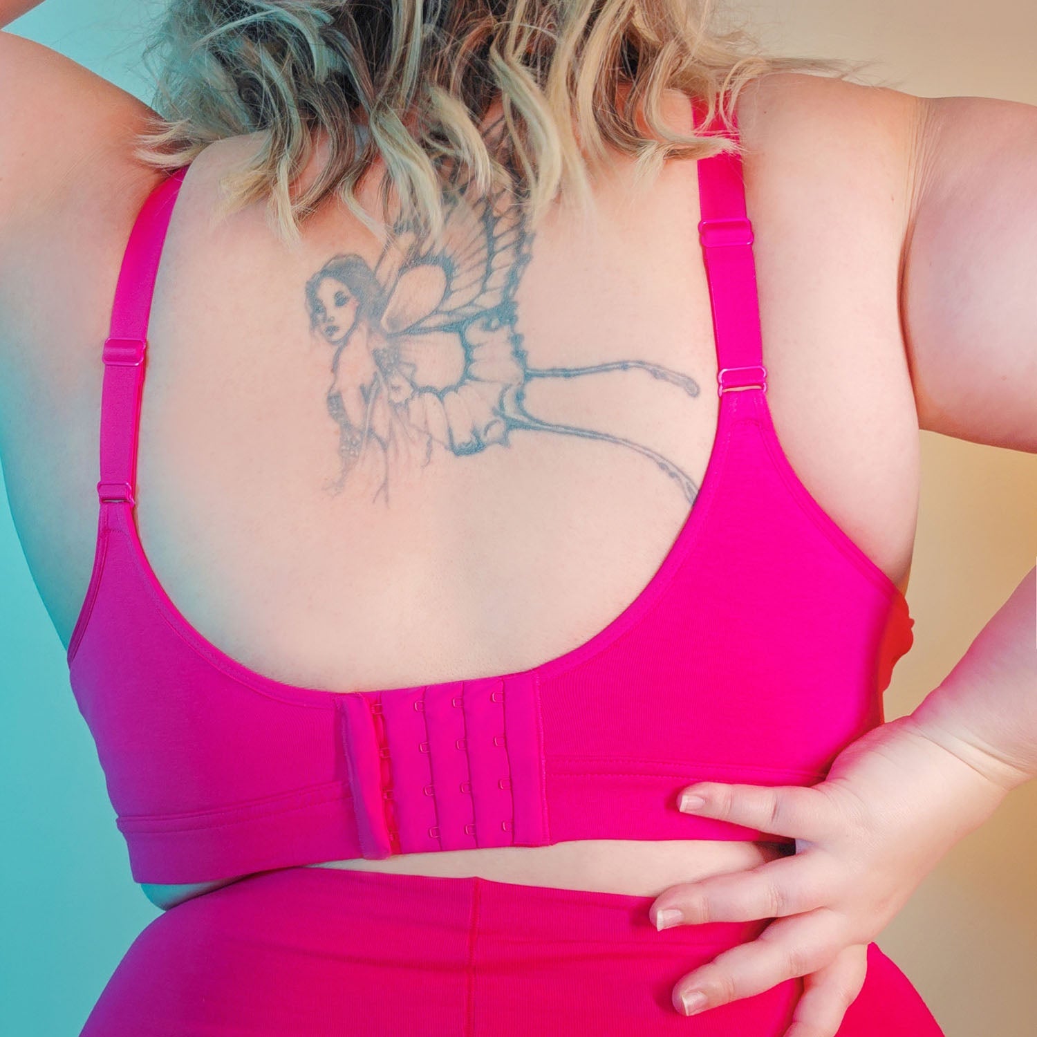 Organic Cotton Bra - Barbara Pink – Snag US