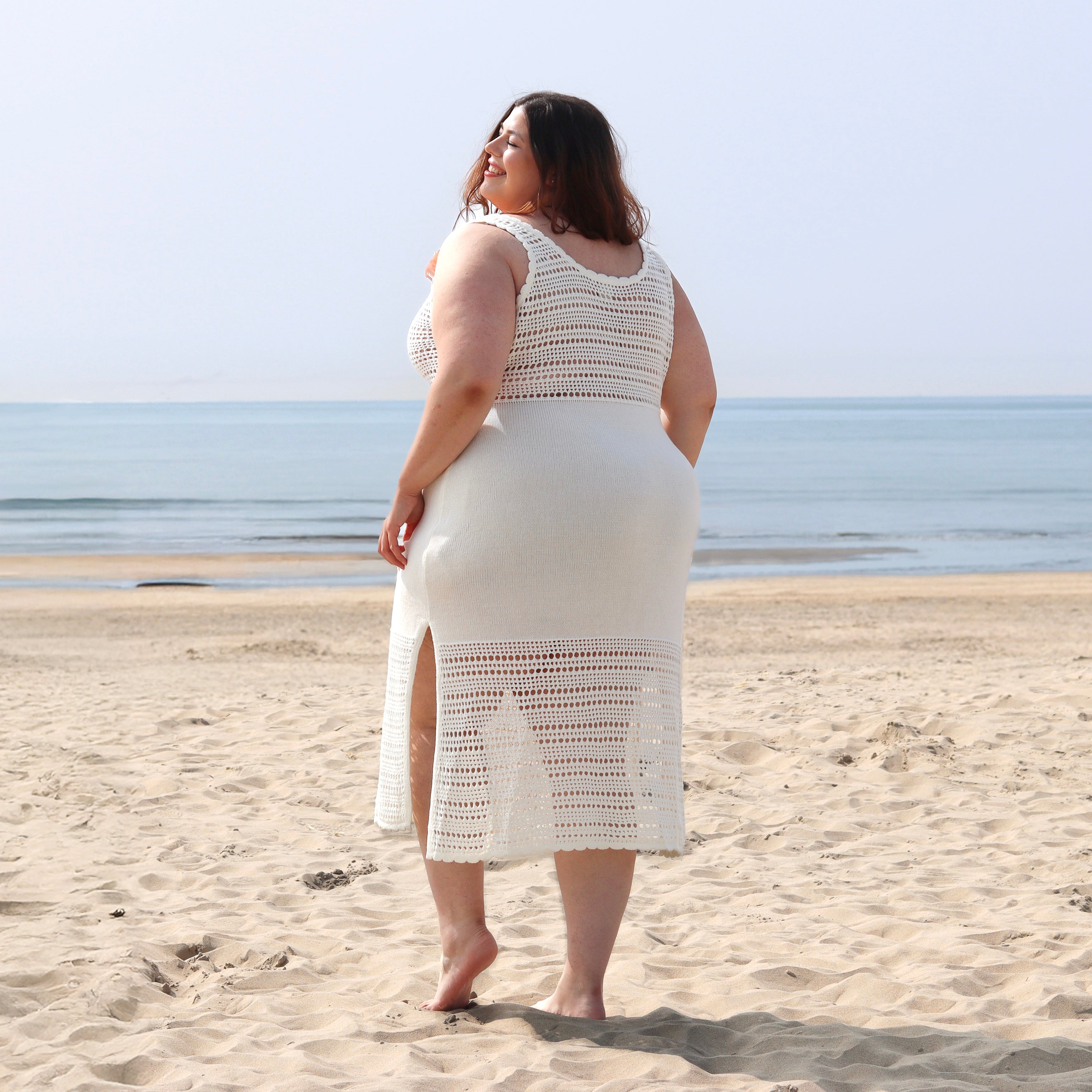 Porto Fino Midi Dress - Vanille – Snag US