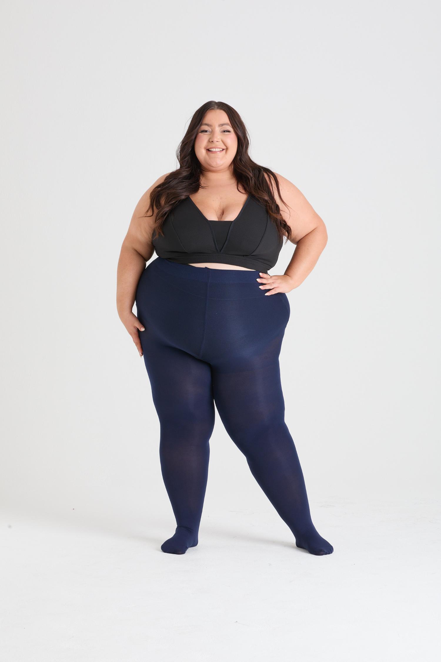 Opaque Tights - Navy - Snag – Snag US