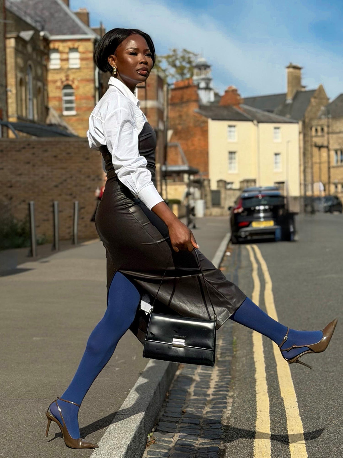 Super Opaque 120 Den Tights - Kraken's Breath