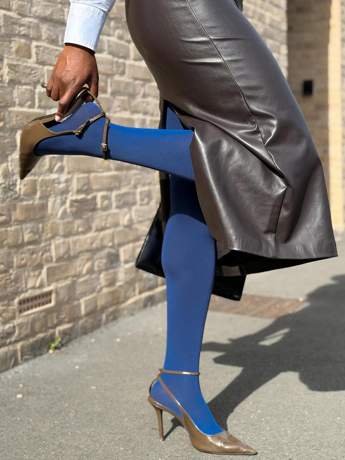 Super Opaque 120 Den Tights - Kraken's Breath