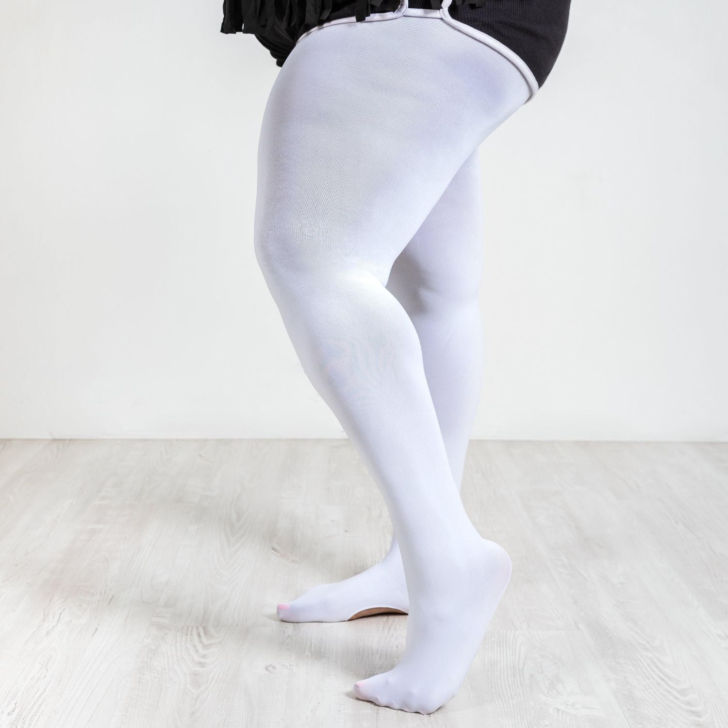 Convertible Dance Tights - White