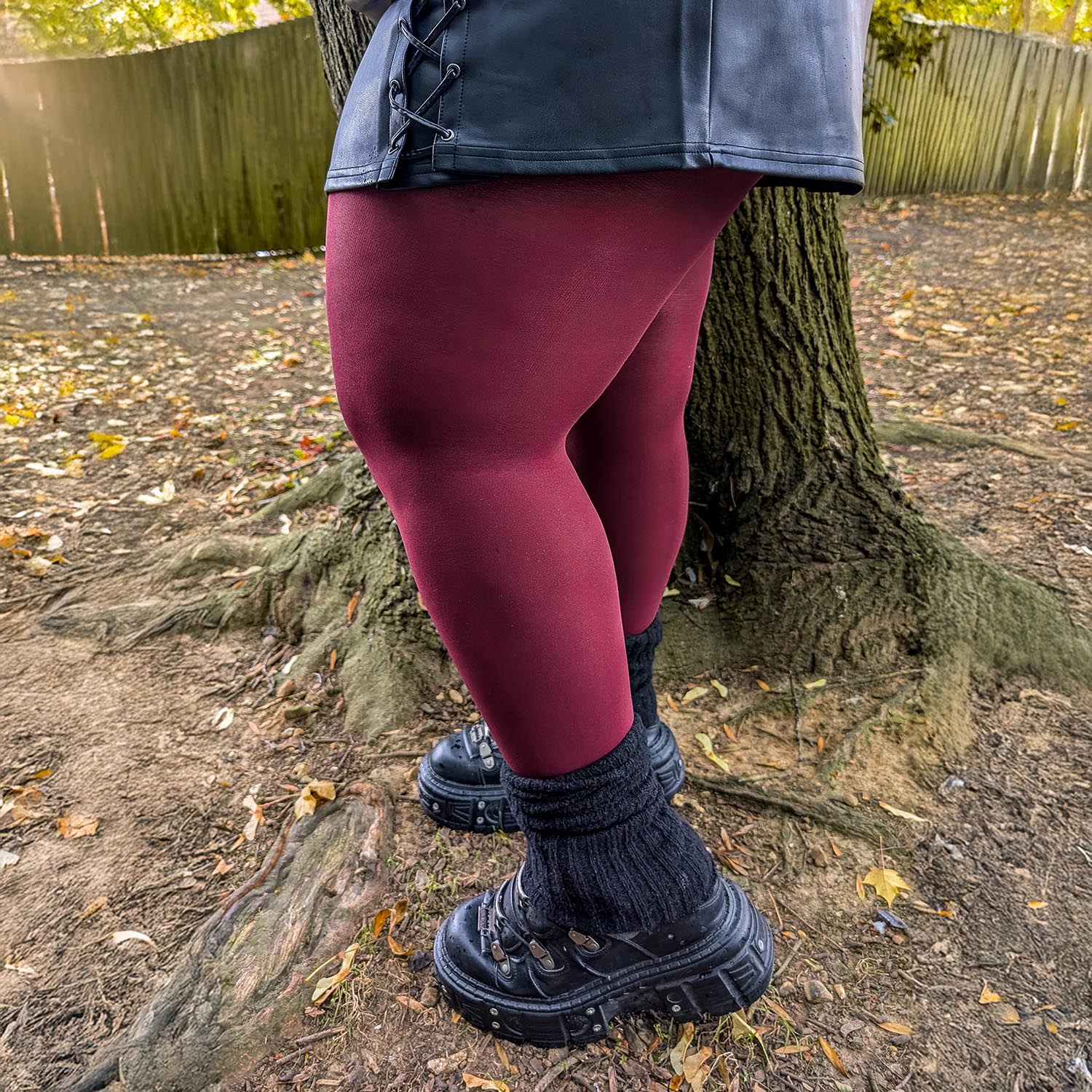 80 Denier Tights in Cherry – Snag US