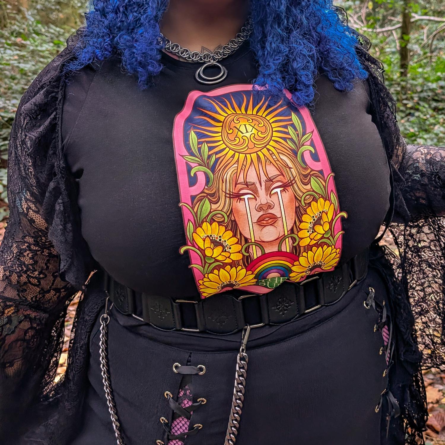 Major Arcana Baby Tee - XIX The Sun