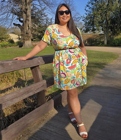 Organic Club Tropicana Nightdress with Sleeves - Tights & Clothes In Sizes 1-34 - Snag Snag US Organic Club Tropicana Nightdress with Sleeves - Tights & Clothes In Sizes 1-34 - Snag Snag US