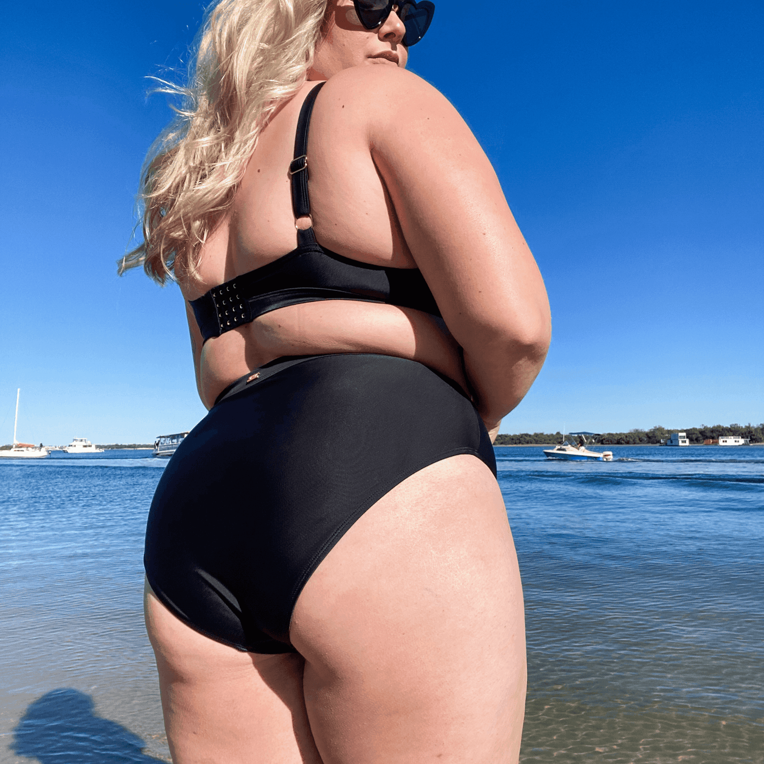 Bikini Bottoms - Hasta La Vista - Black - Snag