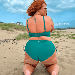 Bikini Bottoms - What Babe? - Teal - Snag