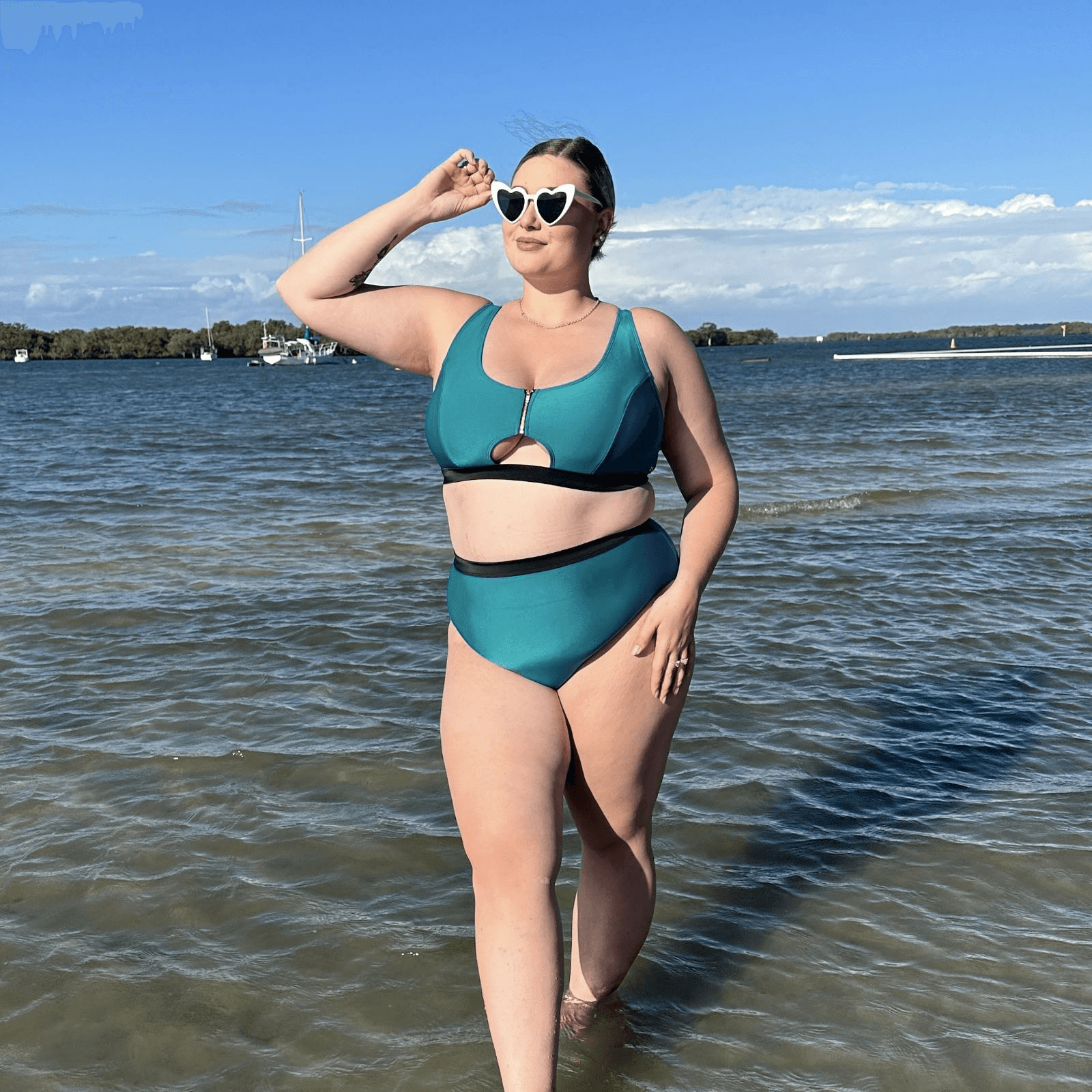 Teal Bikini Top - Hasta La Vista - Snag – Snag US