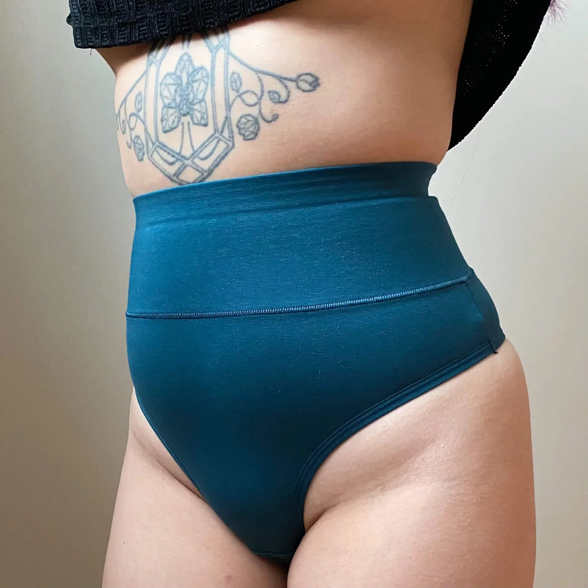 Cheeky High Leg Panties in Blue - Snag – Snag US